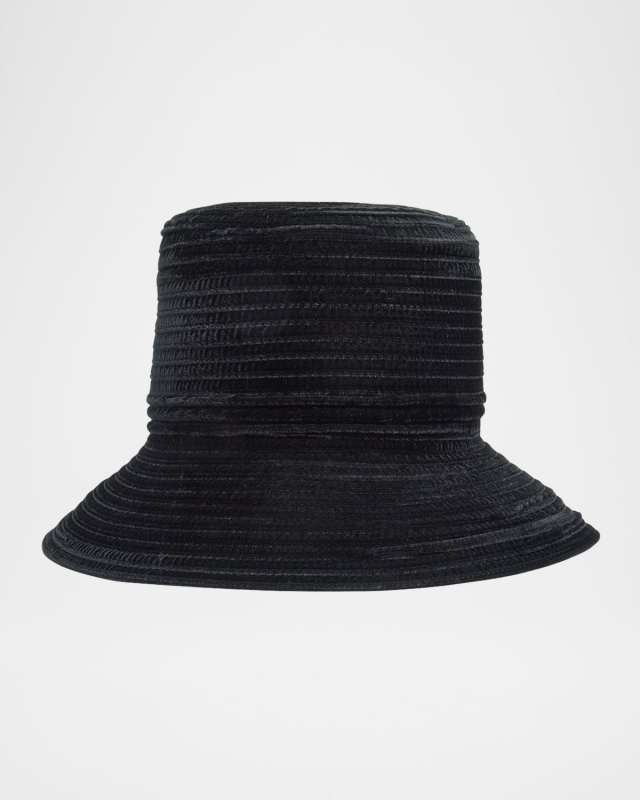 Ida Velvet Bucket Hat